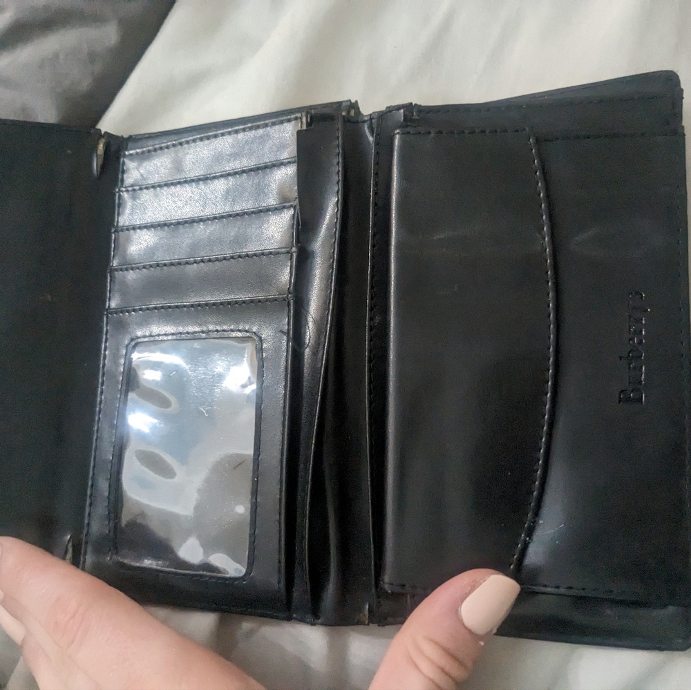 Genuine Burberry Vintage Check & Card Leather Wallet. Collectible vintage - Picture 2 of 8